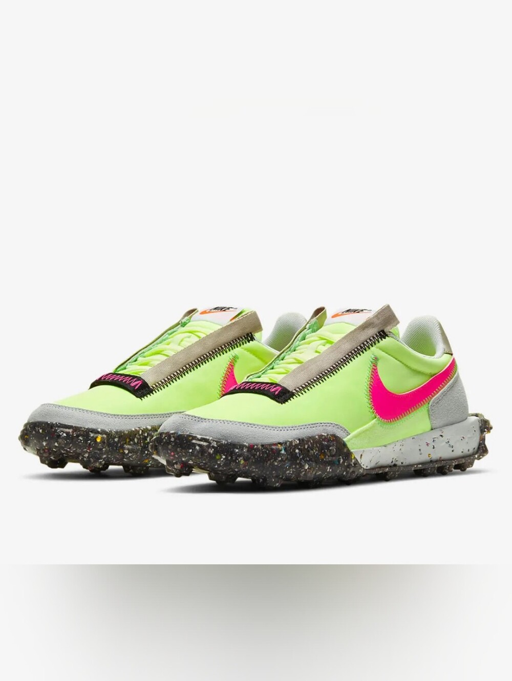 Women's Nike Waffle Racer Crater 'Barely Volt'
